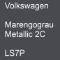 Preview: Volkswagen, Marengograu Metallic 2C, LS7P.